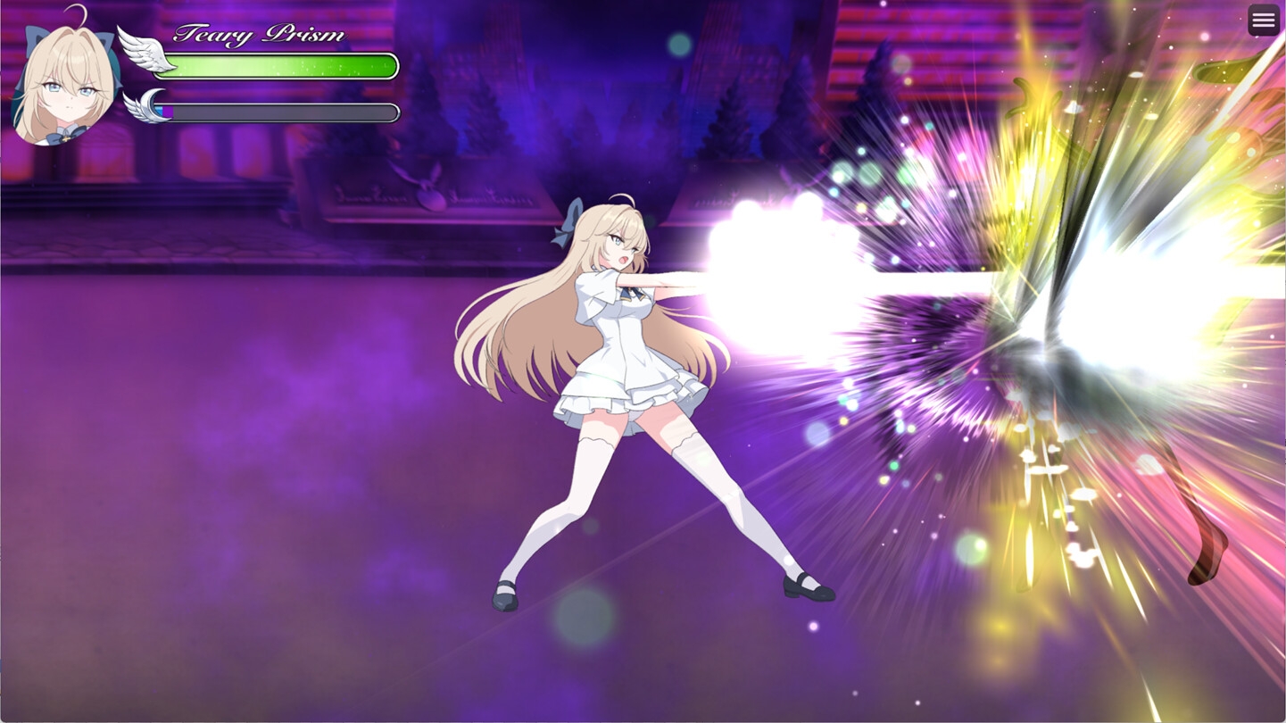 光のプリンセス ティアリープリズム プレイ画面